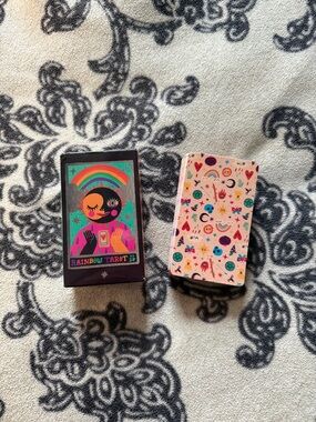 Rainbow Tarot Deck - Pink Illustrated Design